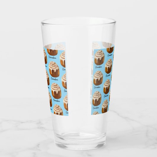 Cinnabon タンブラーグラス (右)