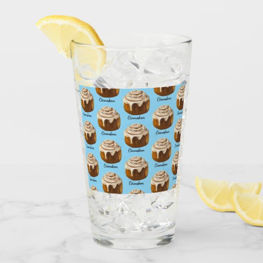 Cinnabon タンブラーグラス (アイス正面)