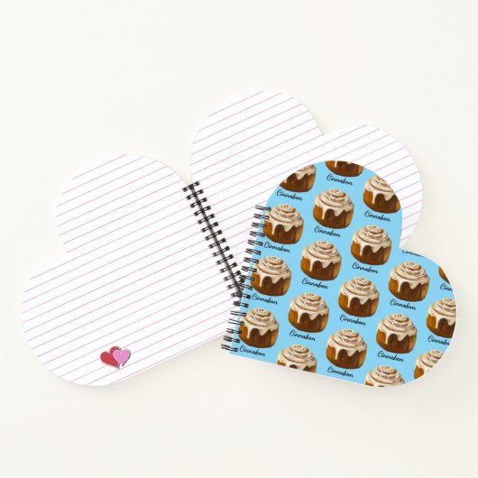 Cinnabon ノートブック (内部)