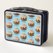 Cinnabon メタルランチボックス (正面)