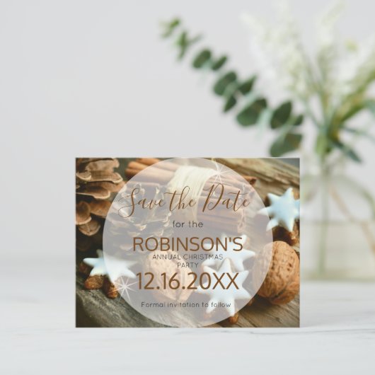 Cinnamonエレガントの保存日 ポストカード (スタンド正面)