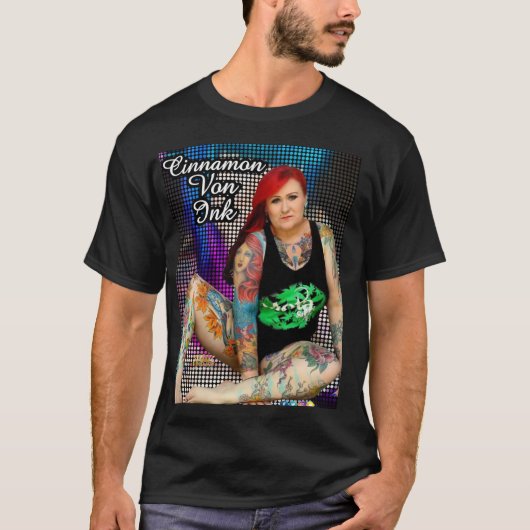 CINNAMONフォンINK T-SHIRT Tシャツ (正面)