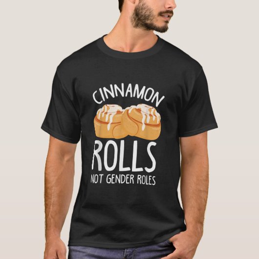 Cinnamon 転が Not Gender RolesNonBinary Gender NE Tシャツ (正面)
