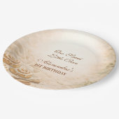 Cinnamon Bakery Little Bun 1st Birthday ペーパープレート (アングル)