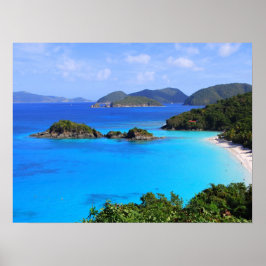 Cinnamon Bay St. John、米国ヴァージン諸島24 x 18 ポスター