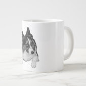 Cinnamon-Cocoa Pup Mug ジャンボコーヒーマグカップ (正面右)