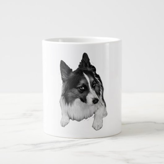 Cinnamon-Cocoa Pup Mug ジャンボコーヒーマグカップ (正面)