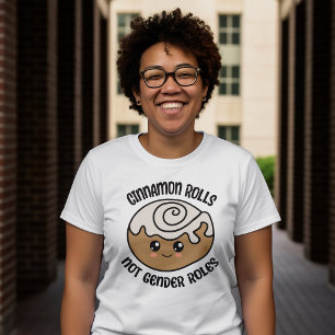 Cinnamon Not 転が Genderの役割 Tシャツ