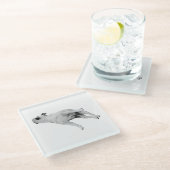 Cinnamon Pause ガラスコースター (アングル)