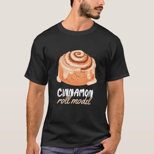 Cinnamon Roll Models Cinnamon Roll Baking Premium Tシャツ (正面)