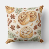 Cinnamon Rolls and Spices - Holiday Baking クッション (裏面)