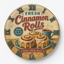 Cinnamon Rolls Coffee & Bakery Rustic Baking Gift