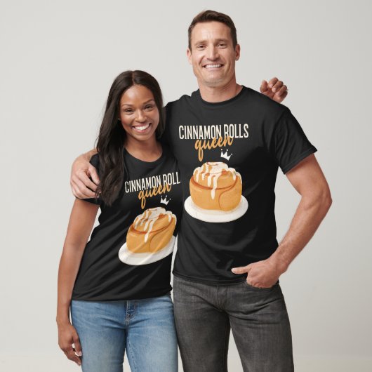 Cinnamon Rolls Queen Cinnamon Roll Baking Tシャツ (ユニセックス)