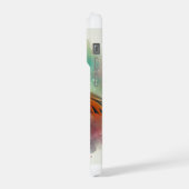 Cinnamon Teal 300724AREF119 - Watercolor iPhoneケース (左側面)