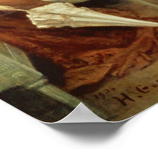 Cinq Heures chez le Couturier Paquin, 1906 ポスター (角)