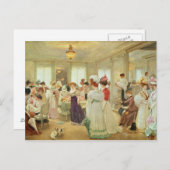 Cinq Heures chez le Couturier Paquin, 1906 ポストカード (正面/裏面)