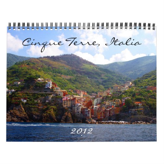 cinqueのterre 2012のカレンダー カレンダー (カバー)