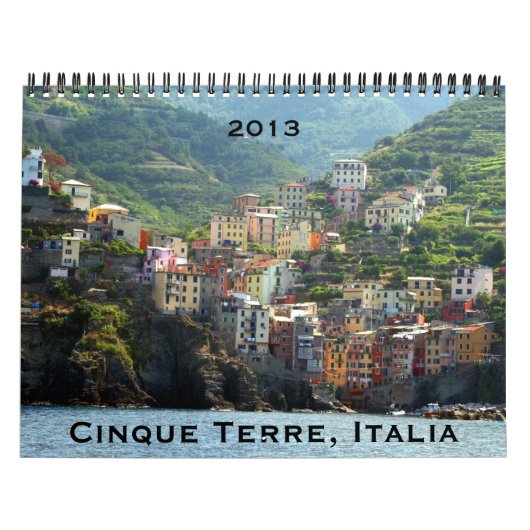 cinqueのterre 2013のカレンダー カレンダー (カバー)