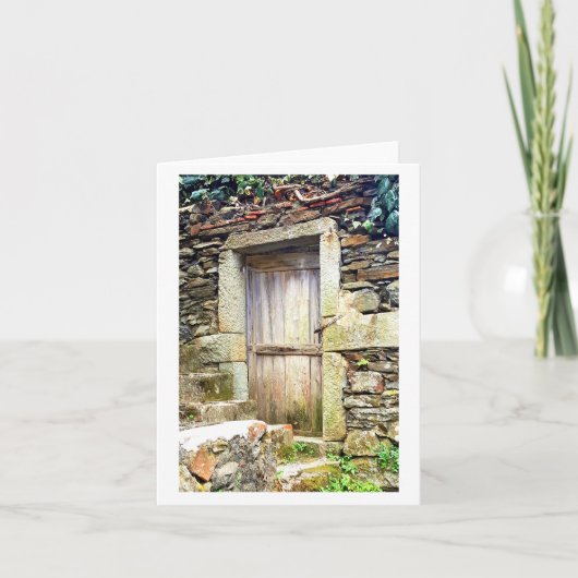 Cinque Terreのメッセージカードからのドア カード (正面)