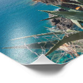 Cinque Terreのヴェルナッツァの町 フォトプリント (角)