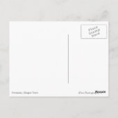 Cinque Terreのヴェルナッツァの町 ポストカード (裏面)