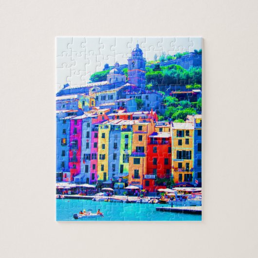 Cinque TerreのLa Spezia ジグソーパズル (縦)