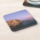 Cinque TerreのManarolaの村上の日没 コースター (左側)