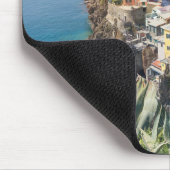 Cinque TerreのVernazzaの町 マウスパッド (コーナー)