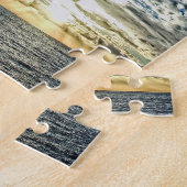 Cinque Terreイタリアの夕日 – 8x10 - 110 pc ジグソーパズル (側面)