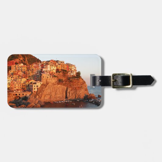 Cinque Terre、イタリア ラゲッジタグ (正面横)