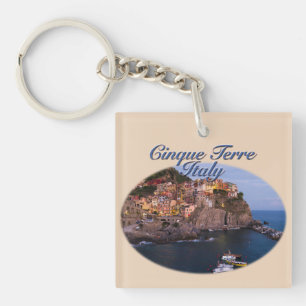 Cinque Terre,イタリア:ロマンチックな夕べ キーホルダー