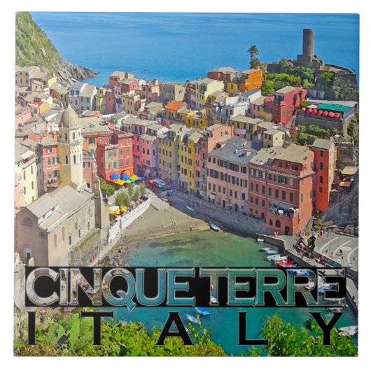 Cinque Terre タイル (正面)