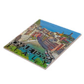 Cinque Terre タイル (側面)