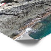 Cinque Terre，リグーリア，イタリア ポスター (角)