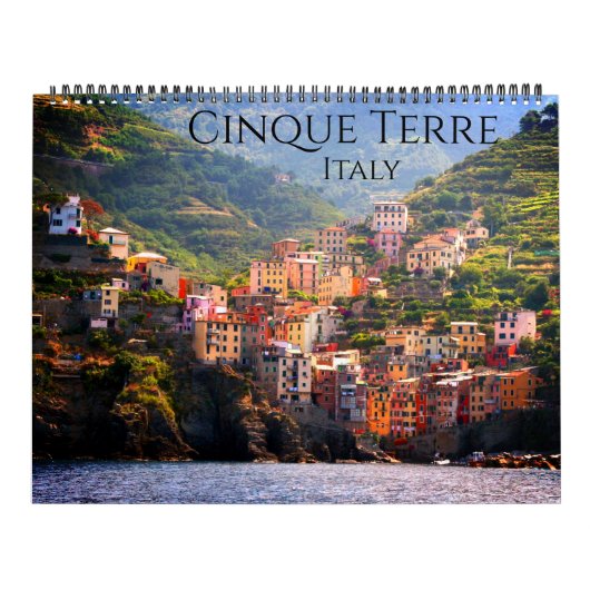 cinque terre 2026大 カレンダー (カバー)
