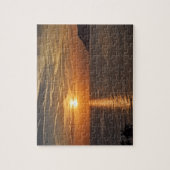 Cinque Terre, Italiaの夕日 – 8x10 - 110 pc ジグソーパズル (縦)