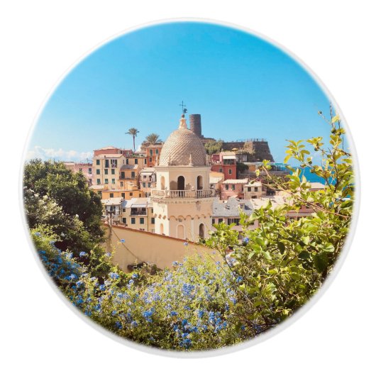 Cinque Terre Knob for Travellers  セラミックノブ (正面)