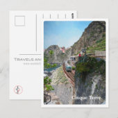 CINQUE TERRE - Liguria – 列車 – ポストカード (正面/裏面)