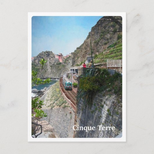 CINQUE TERRE - Liguria – 列車 – ポストカード (正面)
