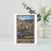 Cinque Terre - Riomaggiore ポストカード (スタンド正面)