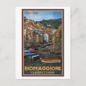 Cinque Terre - Riomaggiore ポストカード (正面)
