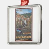 Cinque Terre - Riomaggiore メタルオーナメント (左)