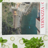 Cinque Terre Vernazzaビューティータオル キッチンタオル (折り畳み)