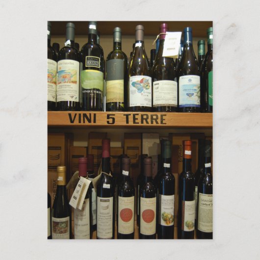 Cinque Terre Wines Italy ポストカード (正面)