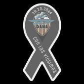 Cinta de luto valencia dana ribbon  シール