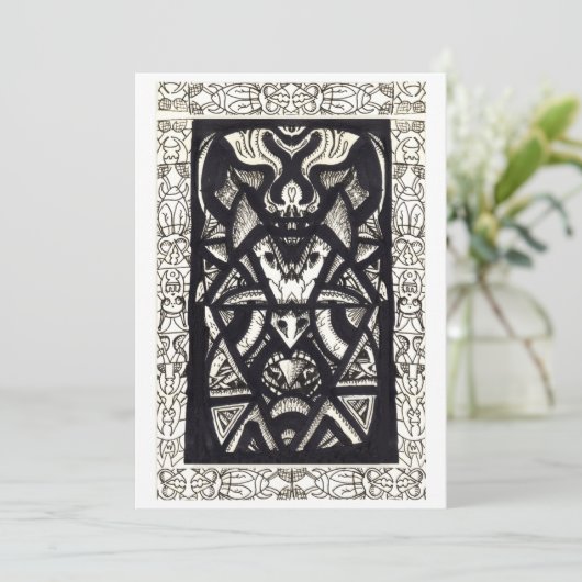 Cinther King, by Brian Benson Flat Card (スタンド正面)