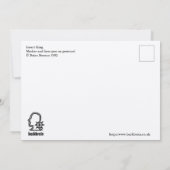 Cinther King, by Brian Benson Flat Card (裏面)