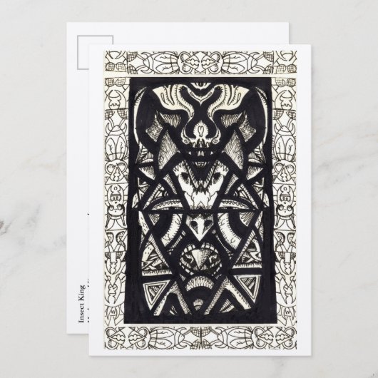 Cinther King, by Brian Benson Flat Card (正面/裏面)