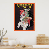 Cioccolato Venchi ~ヴィンテージ広告ポスター ポスター (キッチン)