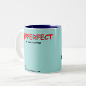 Cippyのマグを取って下さい ツートーンマグカップ (正面左)